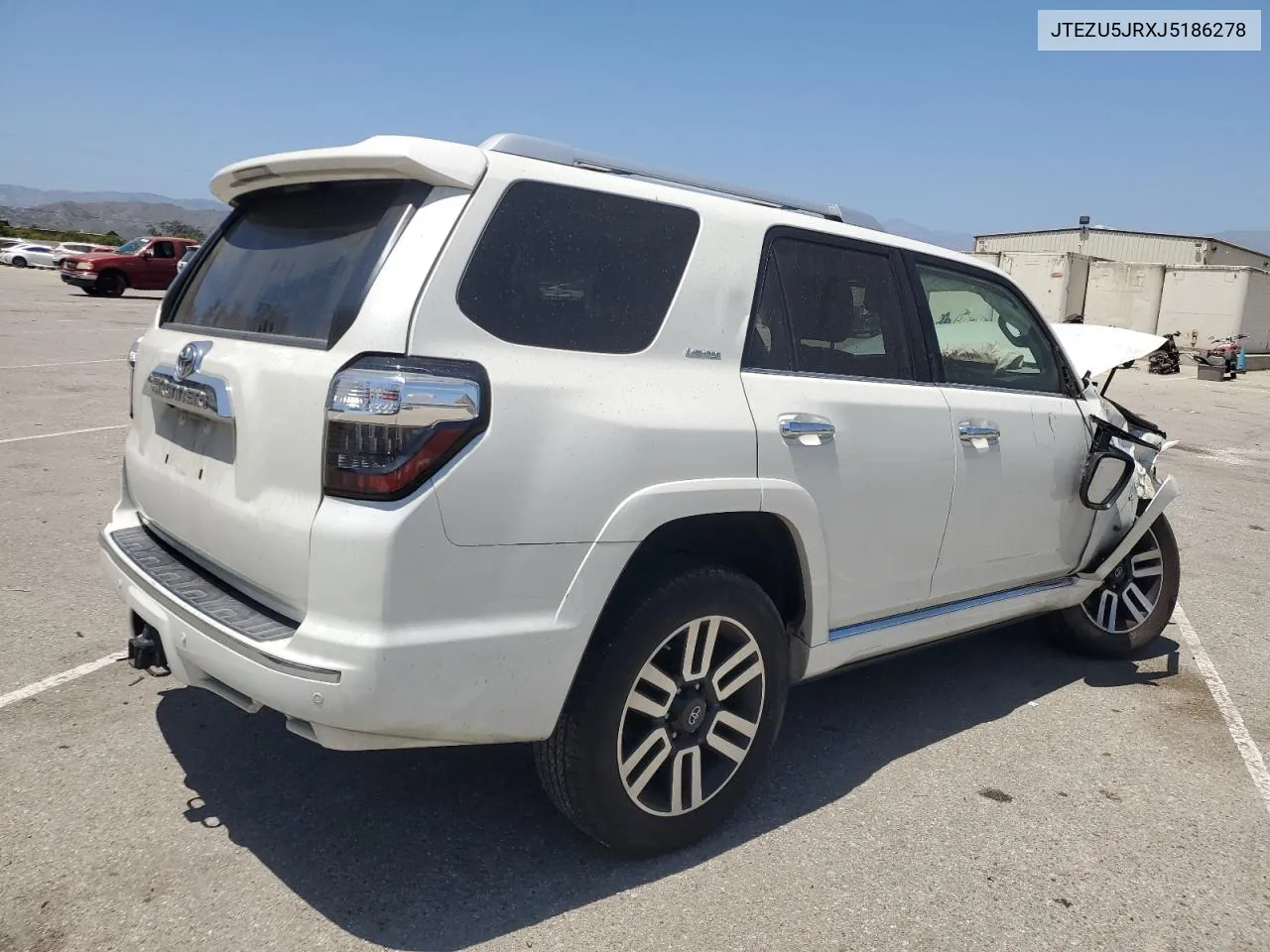 2018 Toyota 4Runner Sr5 VIN: JTEZU5JRXJ5186278 Lot: 61078324