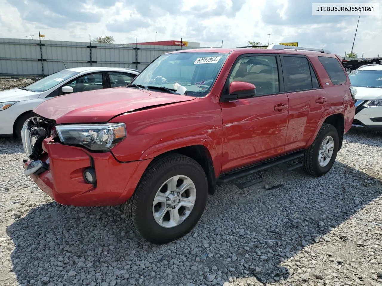 JTEBU5JR6J5561861 2018 Toyota 4Runner Sr5/Sr5 Premium