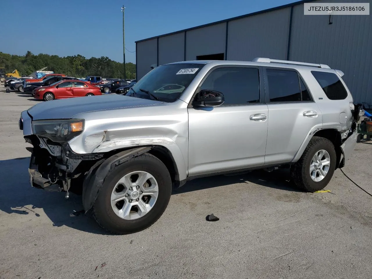 2018 Toyota 4Runner Sr5 VIN: JTEZU5JR3J5186106 Lot: 67305754