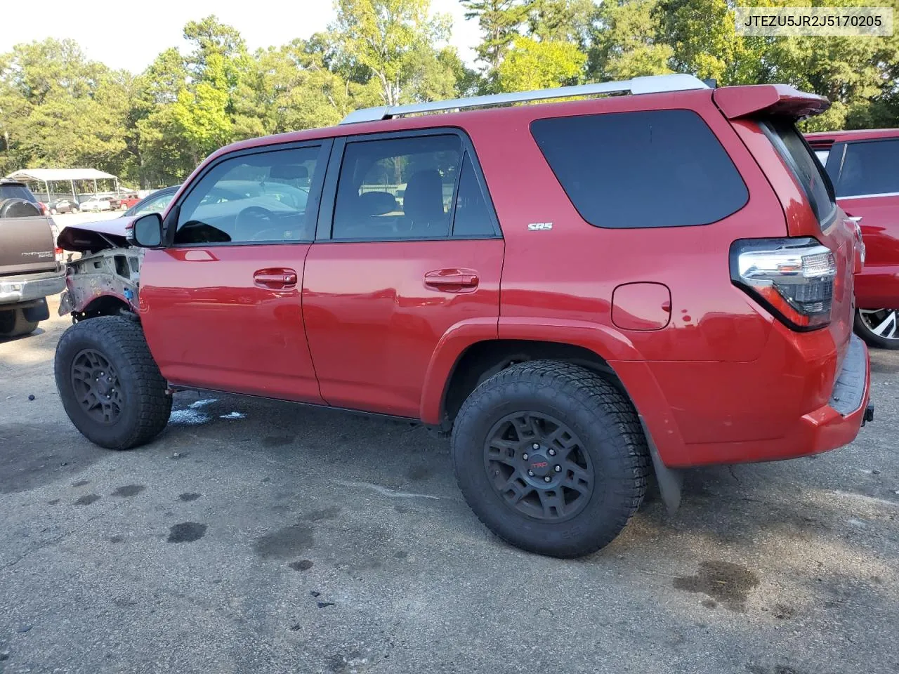 JTEZU5JR2J5170205 2018 Toyota 4Runner Sr5