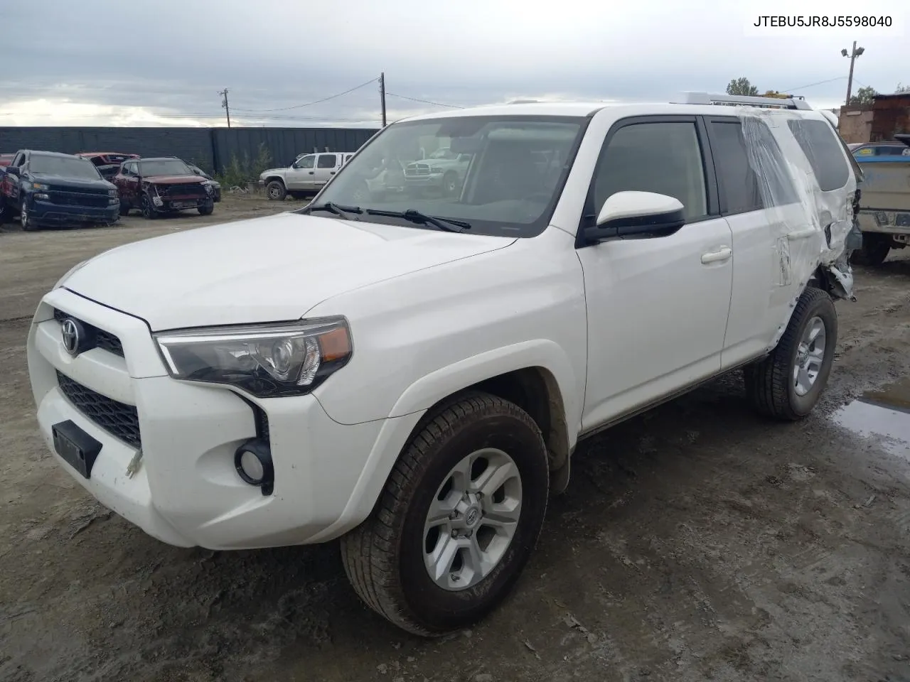 2018 Toyota 4Runner Sr5/Sr5 Premium VIN: JTEBU5JR8J5598040 Lot: 68604204