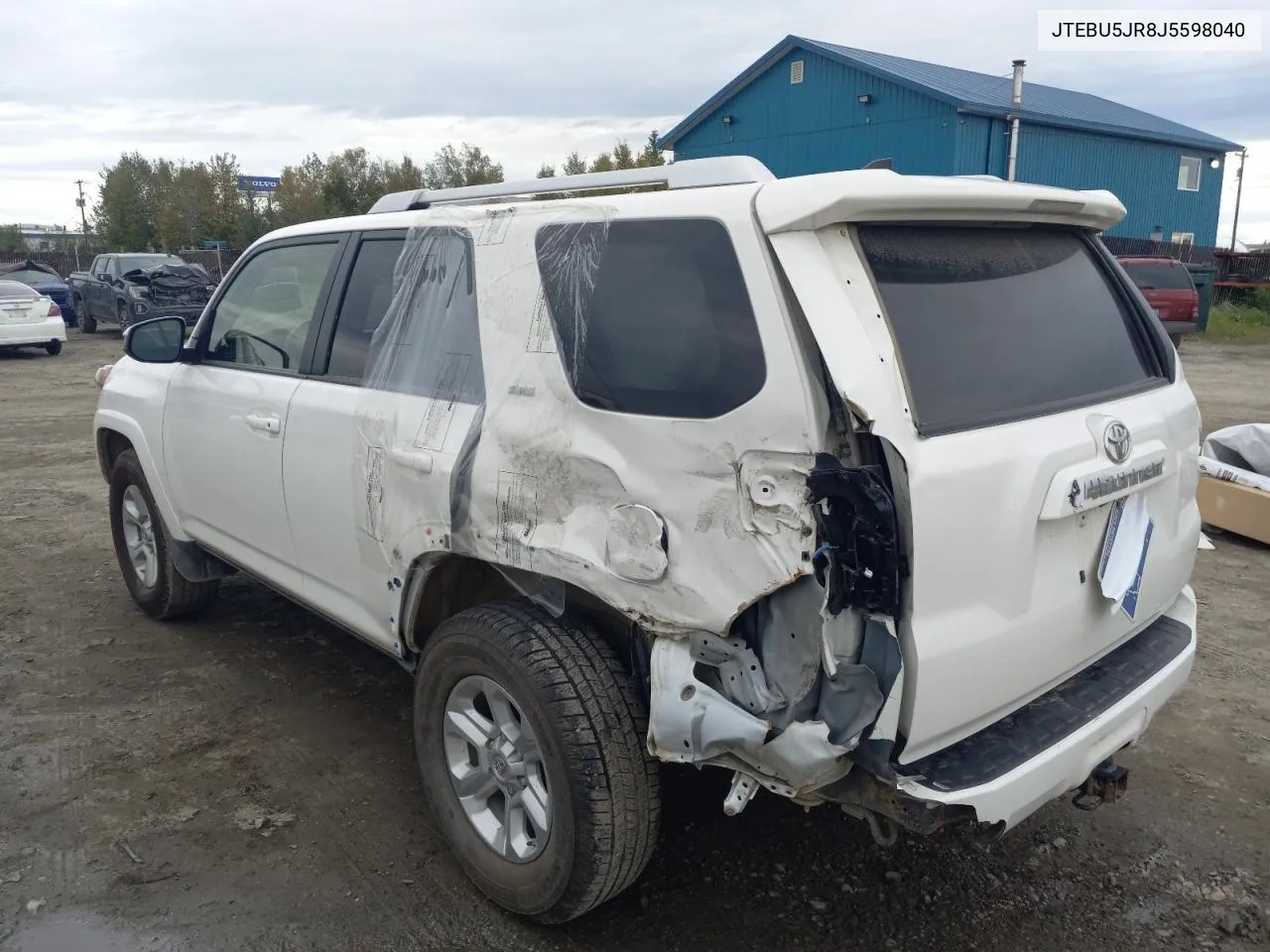 2018 Toyota 4Runner Sr5/Sr5 Premium VIN: JTEBU5JR8J5598040 Lot: 68604204