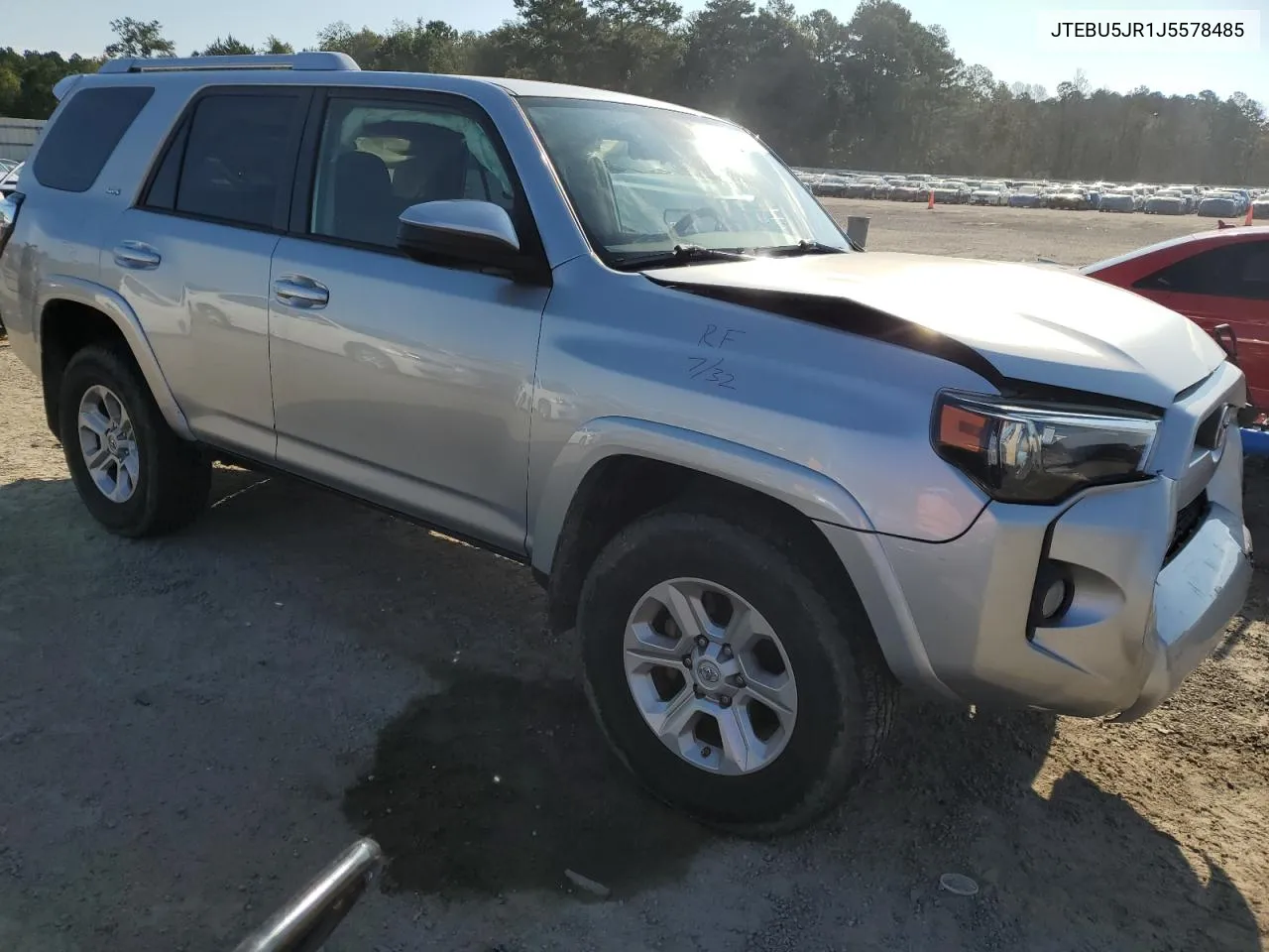 JTEBU5JR1J5578485 2018 Toyota 4Runner Sr5/Sr5 Premium