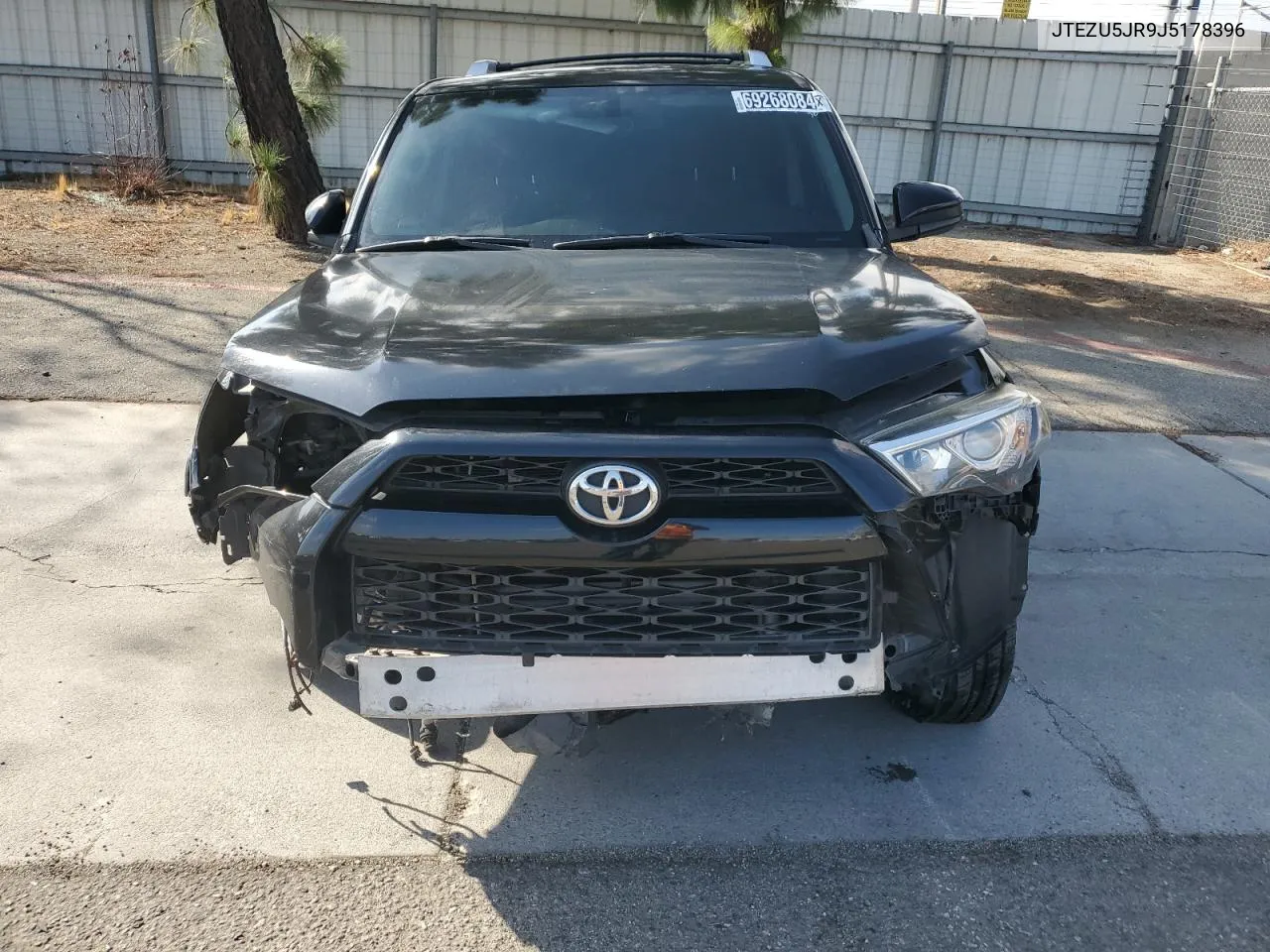 2018 Toyota 4Runner Sr5 VIN: JTEZU5JR9J5178396 Lot: 69268084