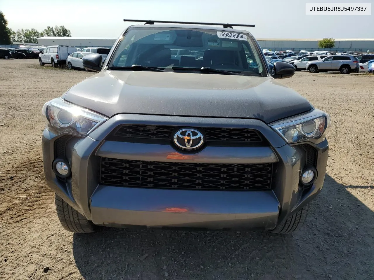 2018 Toyota 4Runner Sr5/Sr5 Premium VIN: JTEBU5JR8J5497337 Lot: 69826904