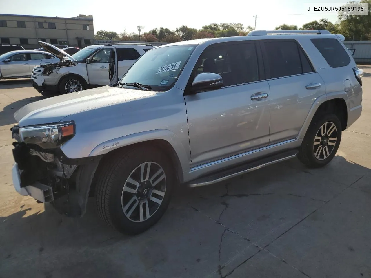 2018 Toyota 4Runner Sr5 VIN: JTEZU5JR5J5189198 Lot: 70196794