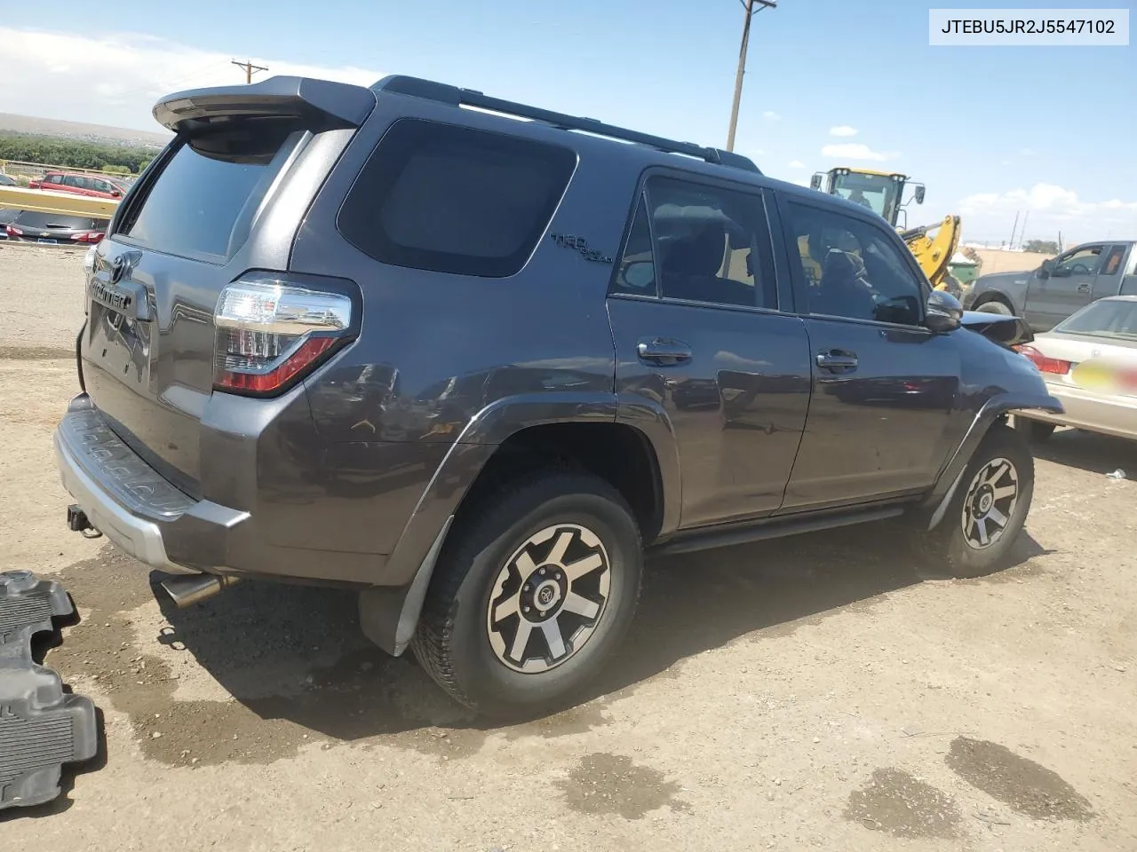 2018 Toyota 4Runner Sr5/Sr5 Premium VIN: JTEBU5JR2J5547102 Lot: 70250404