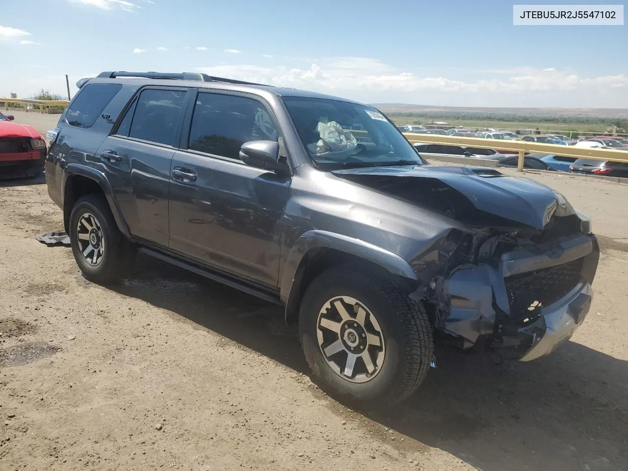 2018 Toyota 4Runner Sr5/Sr5 Premium VIN: JTEBU5JR2J5547102 Lot: 70250404