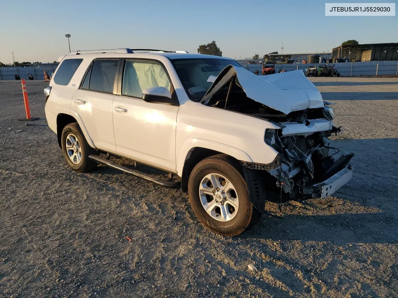 2018 Toyota 4Runner Sr5/Sr5 Premium VIN: JTEBU5JR1J5529030 Lot: 70348774