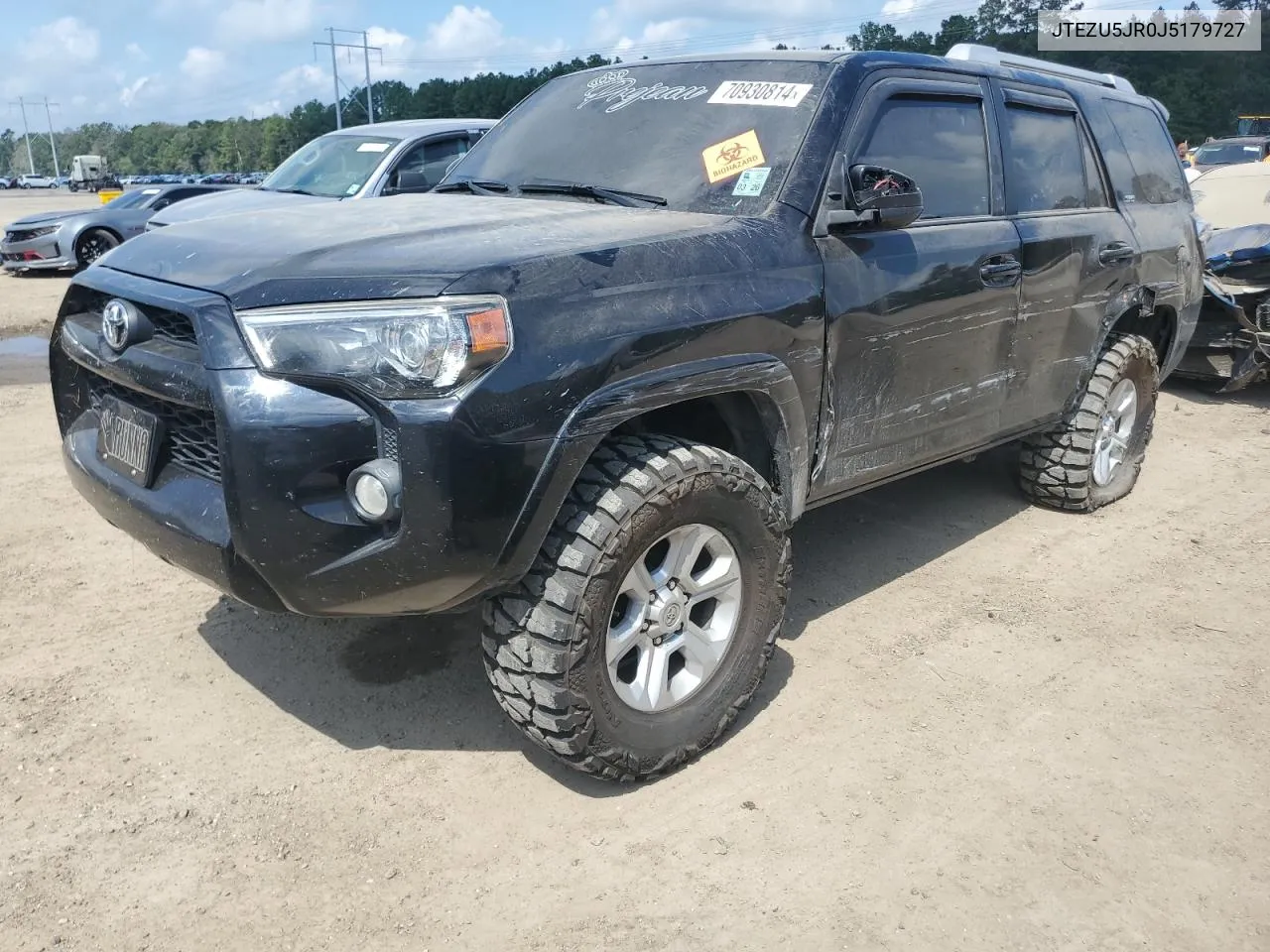 JTEZU5JR0J5179727 2018 Toyota 4Runner Sr5