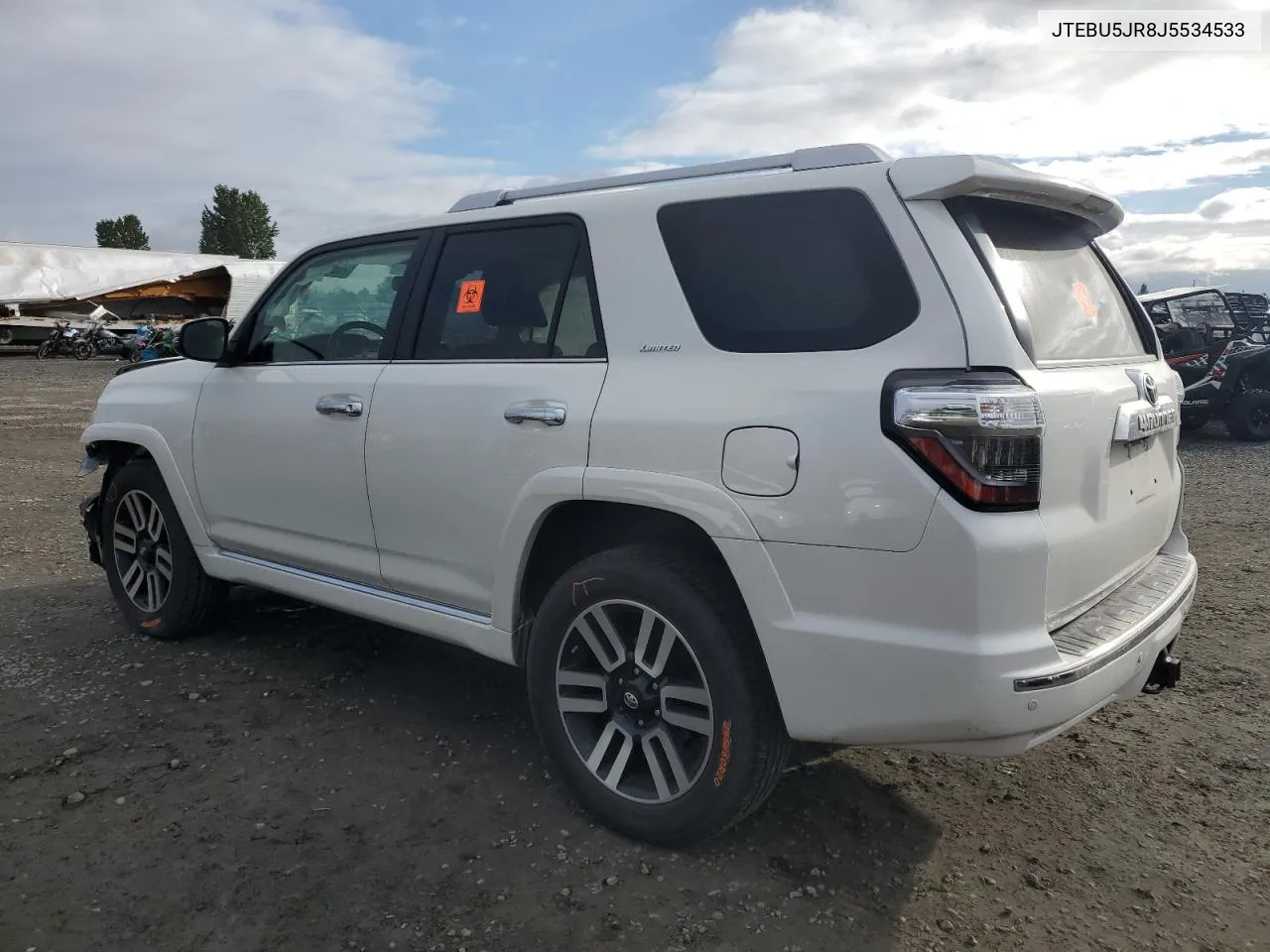 2018 Toyota 4Runner Sr5/Sr5 Premium VIN: JTEBU5JR8J5534533 Lot: 71010844