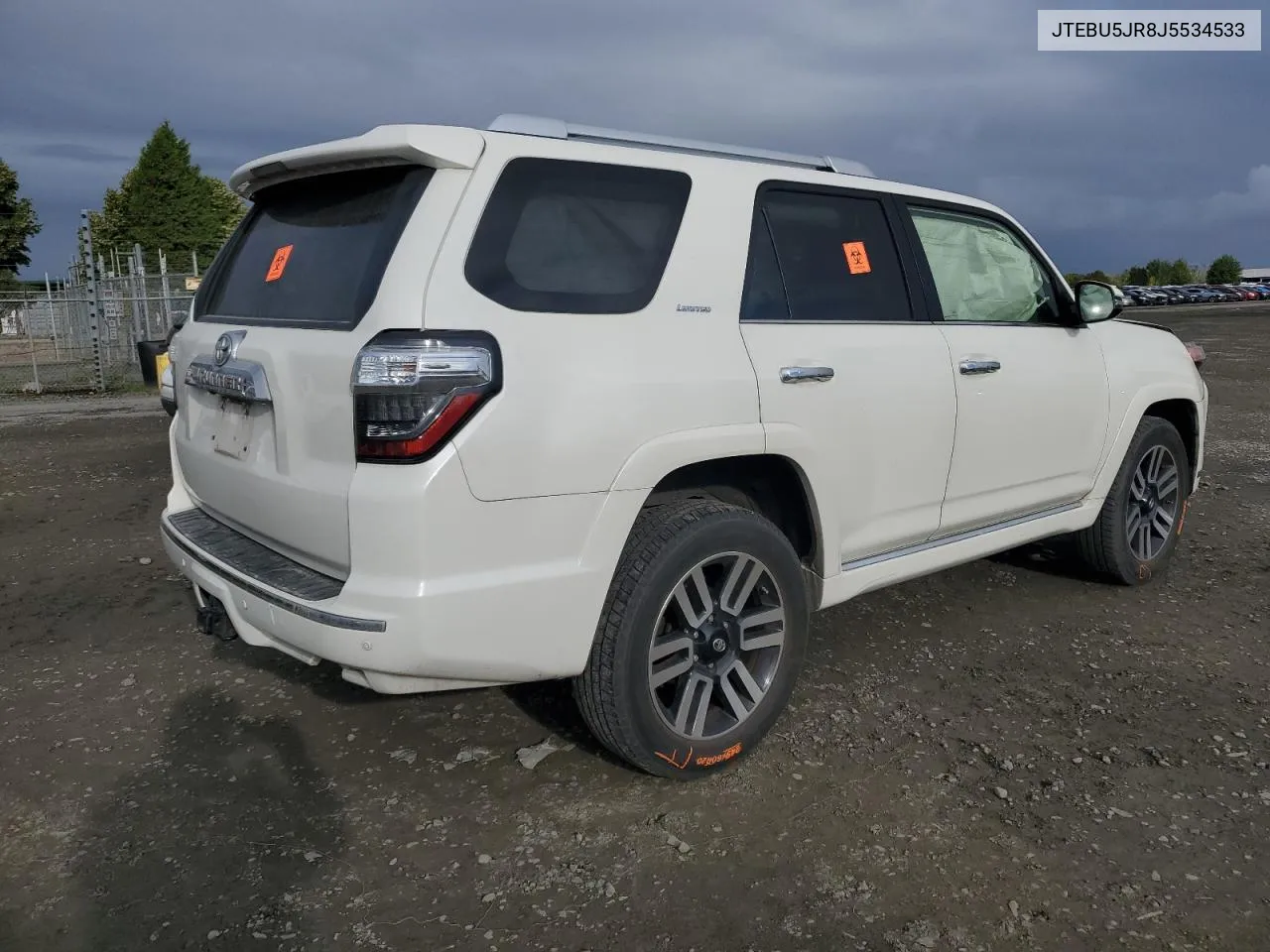 2018 Toyota 4Runner Sr5/Sr5 Premium VIN: JTEBU5JR8J5534533 Lot: 71010844