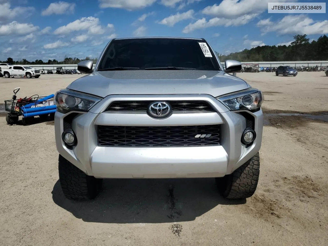 2018 Toyota 4Runner Sr5/Sr5 Premium VIN: JTEBU5JR7J5538489 Lot: 71597034