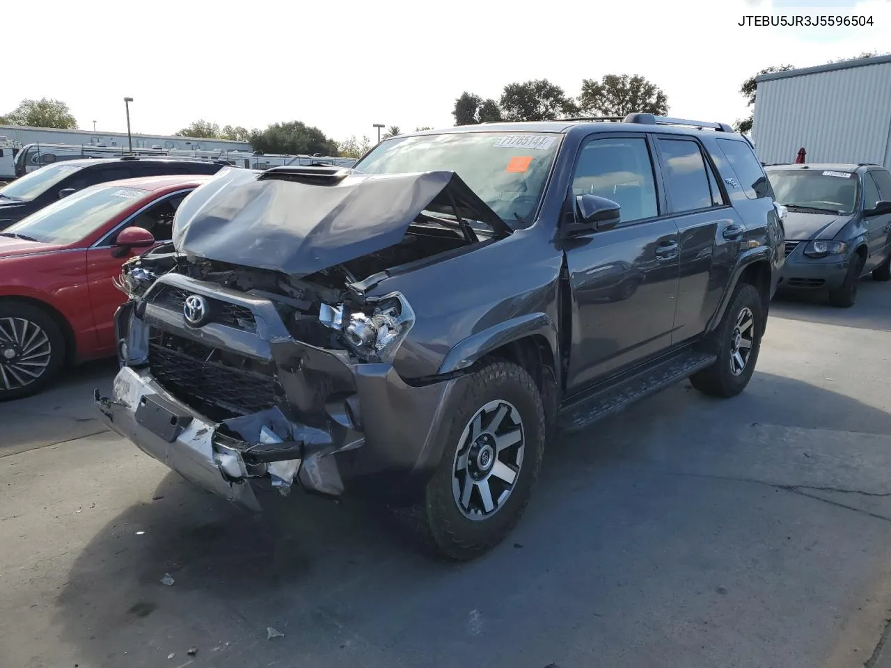 2018 Toyota 4Runner Sr5/Sr5 Premium VIN: JTEBU5JR3J5596504 Lot: 71765144