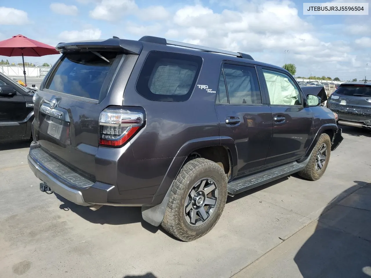 2018 Toyota 4Runner Sr5/Sr5 Premium VIN: JTEBU5JR3J5596504 Lot: 71765144