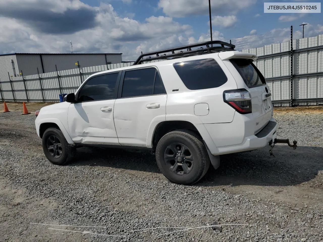 2018 Toyota 4Runner Sr5/Sr5 Premium VIN: JTEBU5JR4J5510245 Lot: 72013884