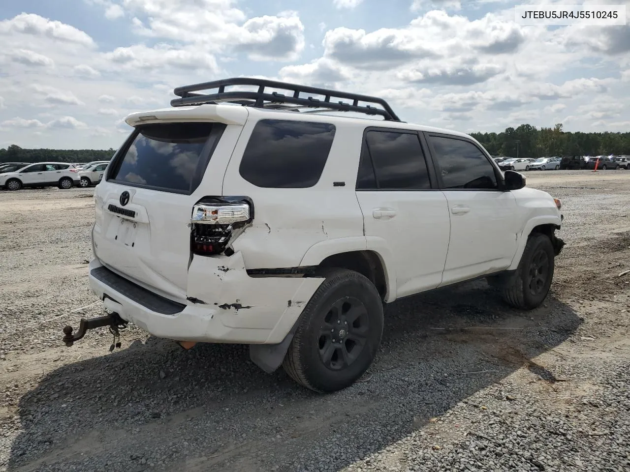 2018 Toyota 4Runner Sr5/Sr5 Premium VIN: JTEBU5JR4J5510245 Lot: 72013884