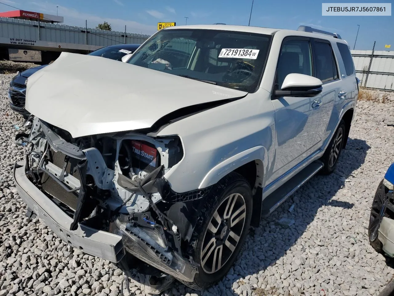 2018 Toyota 4Runner Sr5/Sr5 Premium VIN: JTEBU5JR7J5607861 Lot: 72191384