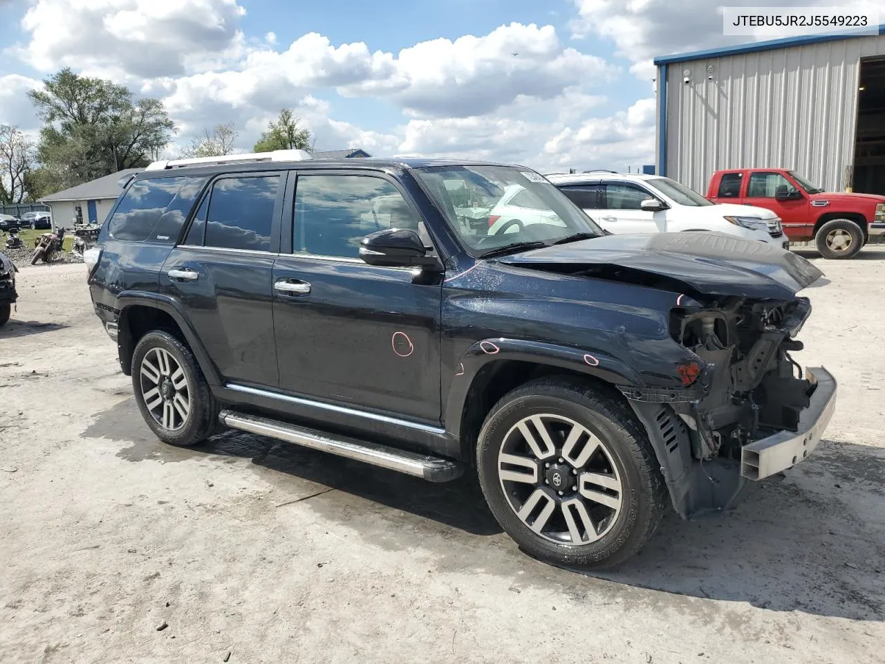 2018 Toyota 4Runner Sr5/Sr5 Premium VIN: JTEBU5JR2J5549223 Lot: 72346404