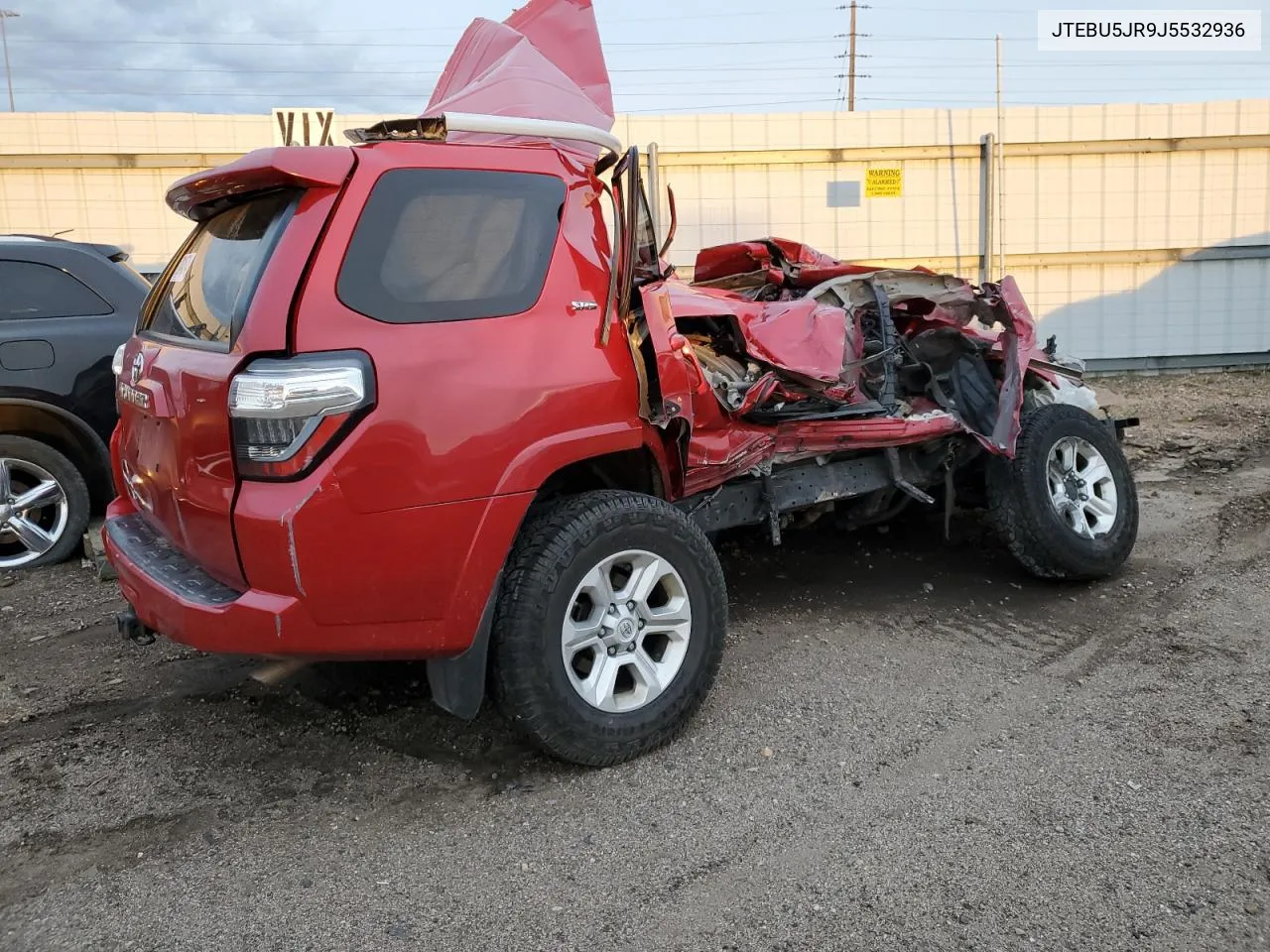 2018 Toyota 4Runner Sr5/Sr5 Premium VIN: JTEBU5JR9J5532936 Lot: 72414574