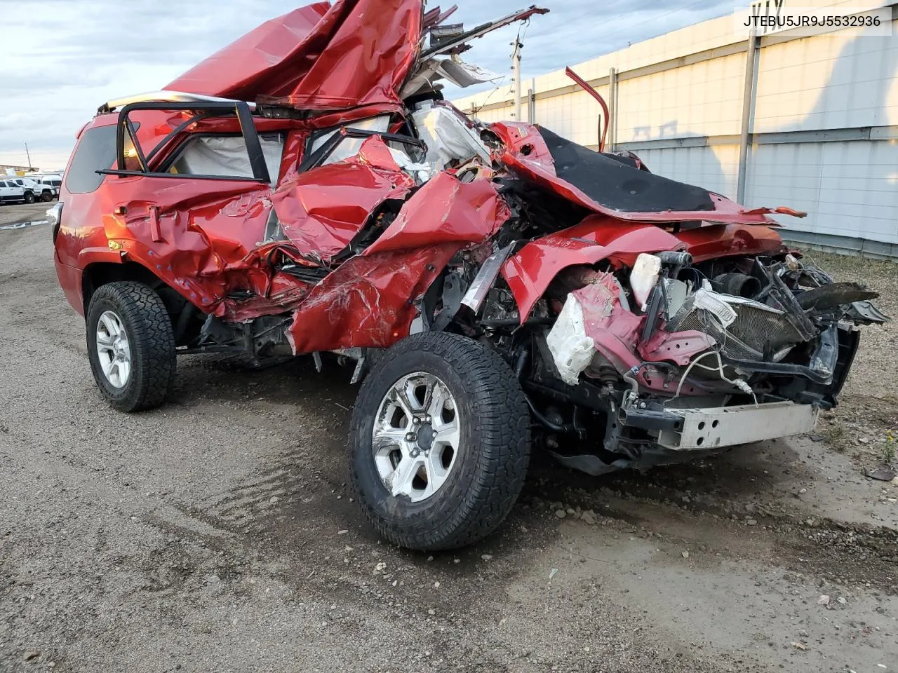 2018 Toyota 4Runner Sr5/Sr5 Premium VIN: JTEBU5JR9J5532936 Lot: 72414574