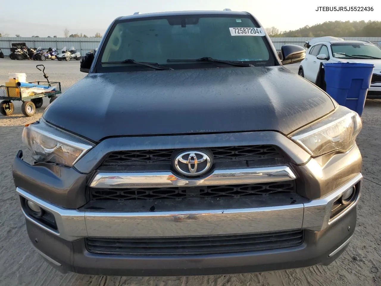 2018 Toyota 4Runner Sr5/Sr5 Premium VIN: JTEBU5JR5J5522436 Lot: 72587204