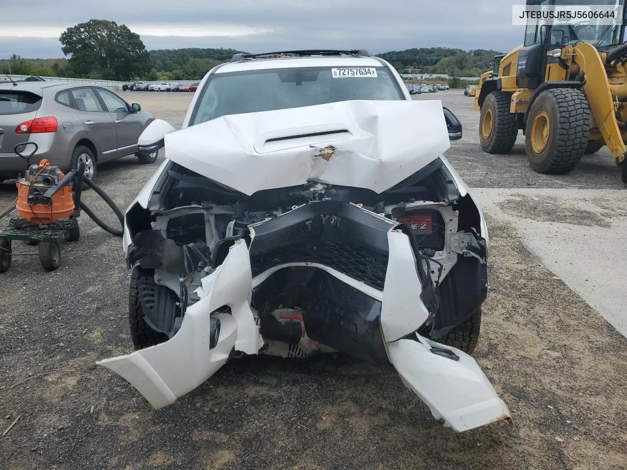 2018 Toyota 4Runner Sr5/Sr5 Premium VIN: JTEBU5JR5J5606644 Lot: 72757634