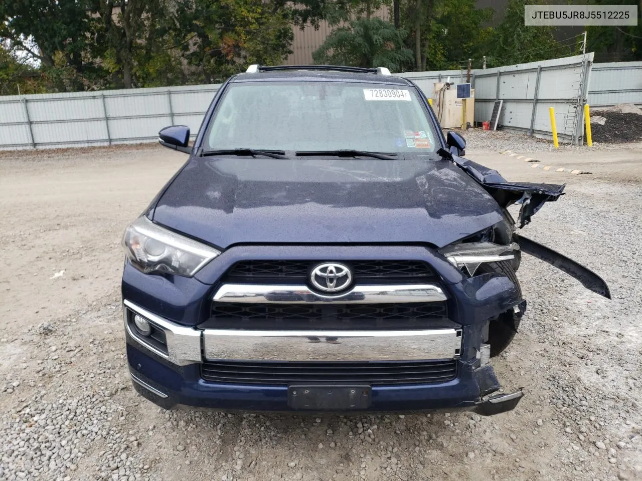 JTEBU5JR8J5512225 2018 Toyota 4Runner Sr5/Sr5 Premium