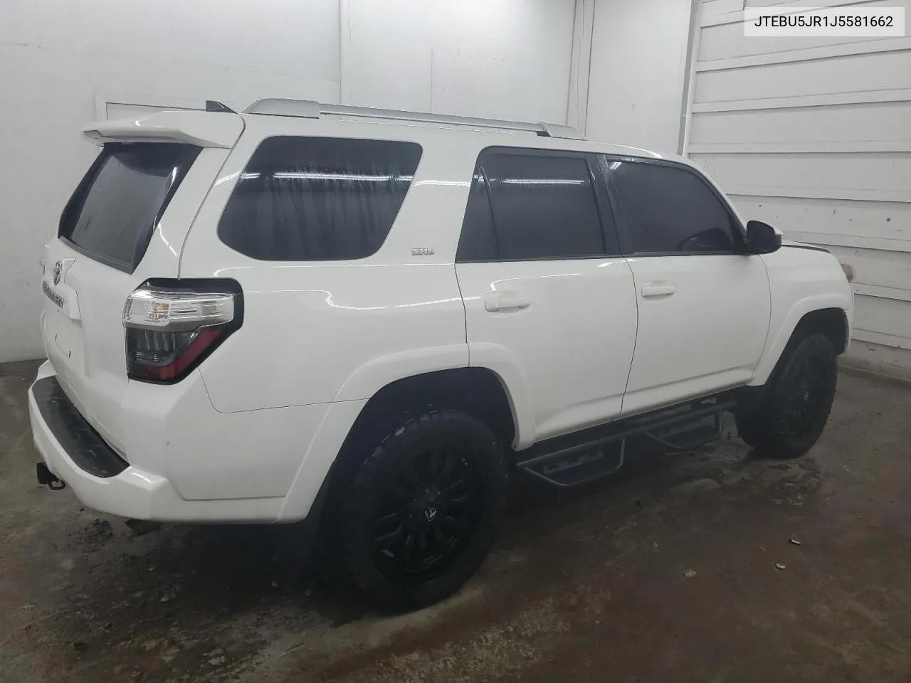 2018 Toyota 4Runner Sr5/Sr5 Premium VIN: JTEBU5JR1J5581662 Lot: 73120094