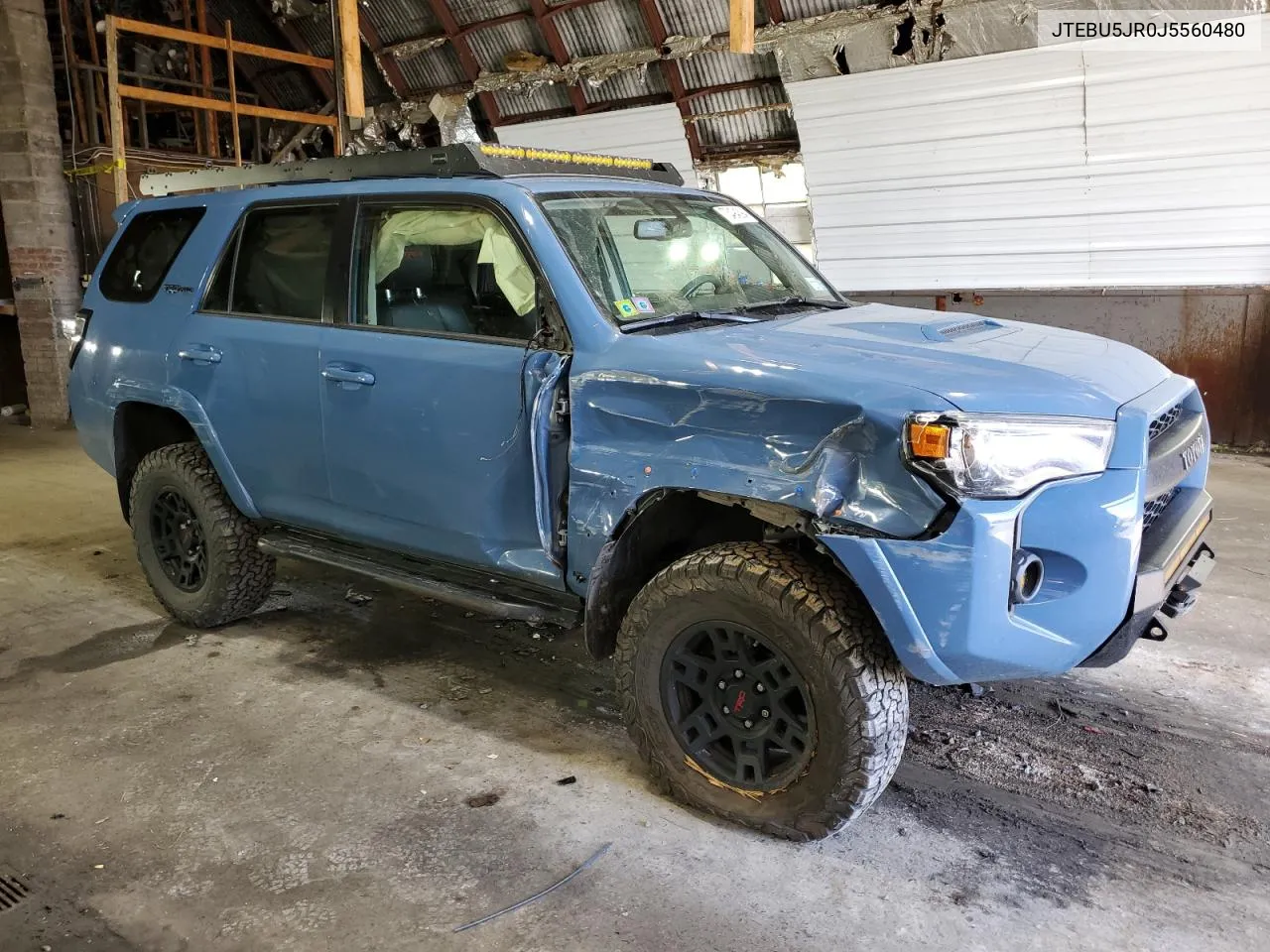 2018 Toyota 4Runner Sr5/Sr5 Premium VIN: JTEBU5JR0J5560480 Lot: 73494394