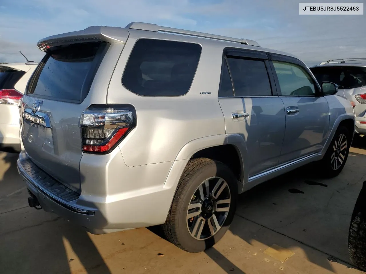 2018 Toyota 4Runner Sr5/Sr5 Premium VIN: JTEBU5JR8J5522463 Lot: 73794404