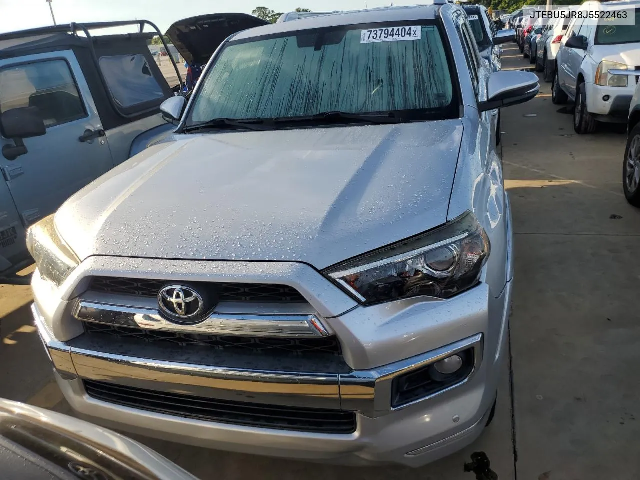 JTEBU5JR8J5522463 2018 Toyota 4Runner Sr5/Sr5 Premium