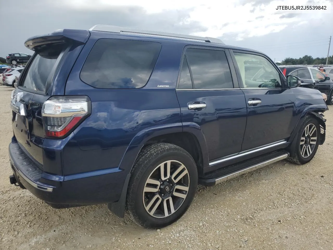 2018 Toyota 4Runner Sr5/Sr5 Premium VIN: JTEBU5JR2J5539842 Lot: 74003954