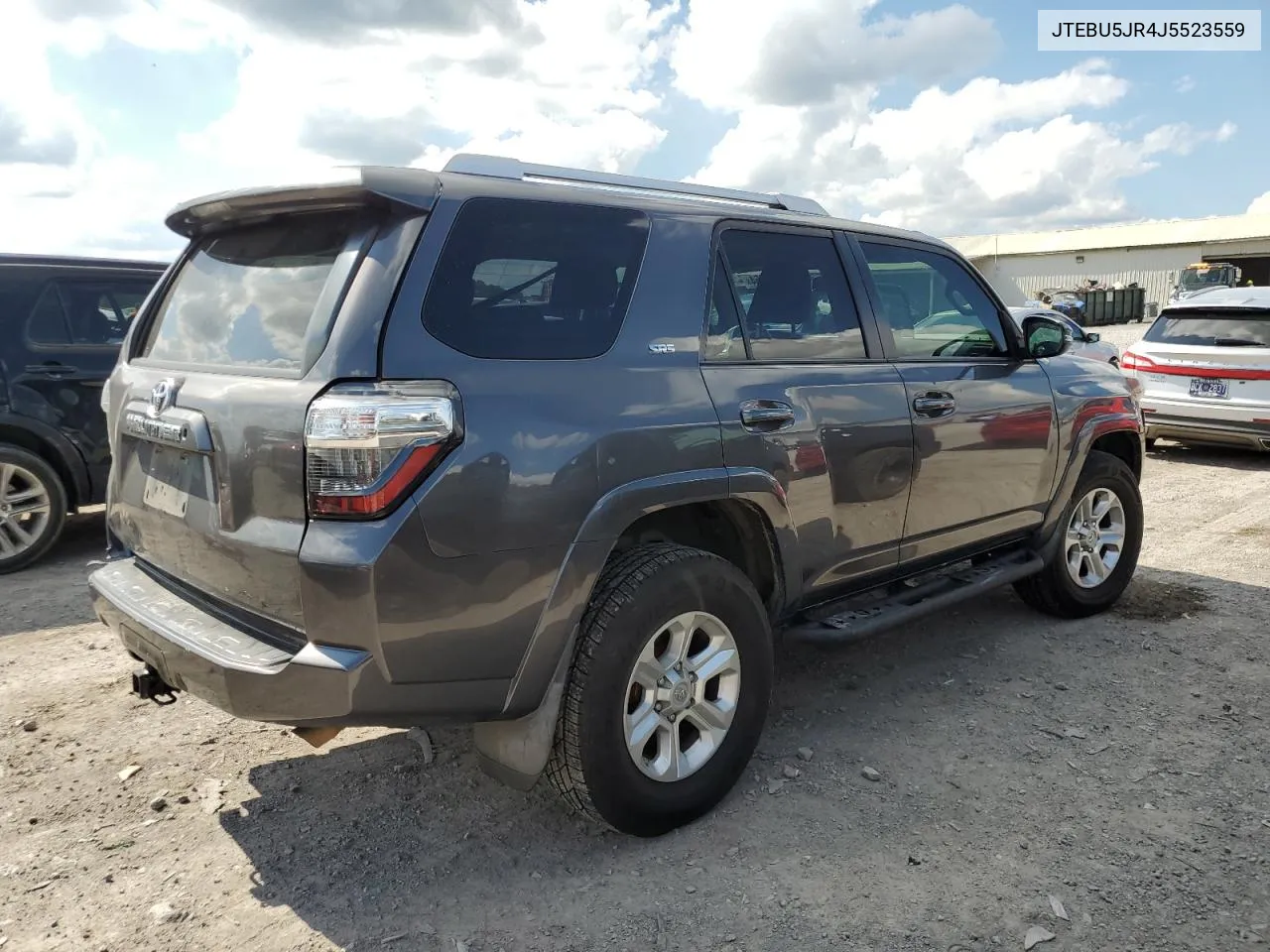 2018 Toyota 4Runner Sr5/Sr5 Premium VIN: JTEBU5JR4J5523559 Lot: 74184754