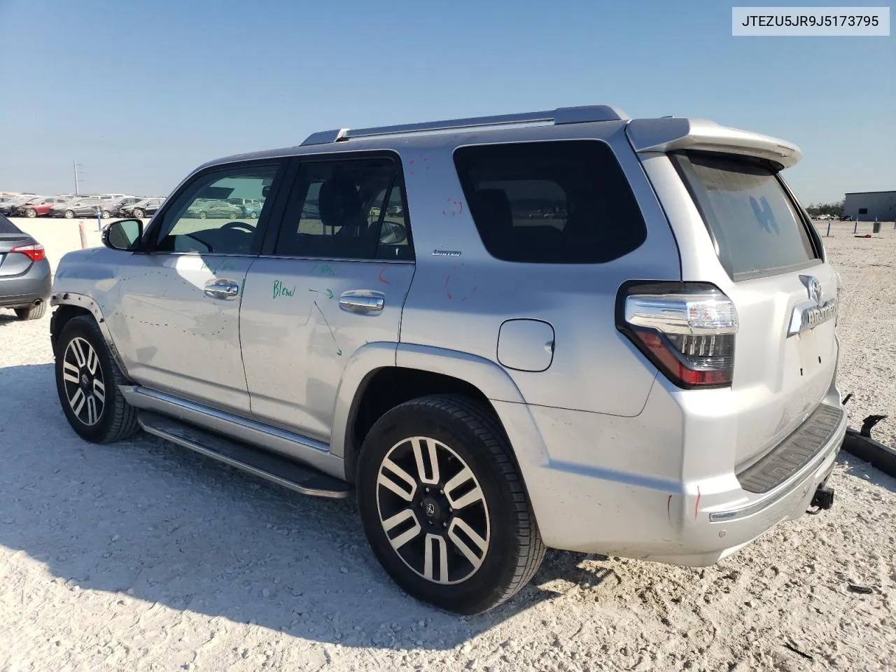 2018 Toyota 4Runner Sr5 VIN: JTEZU5JR9J5173795 Lot: 74308854