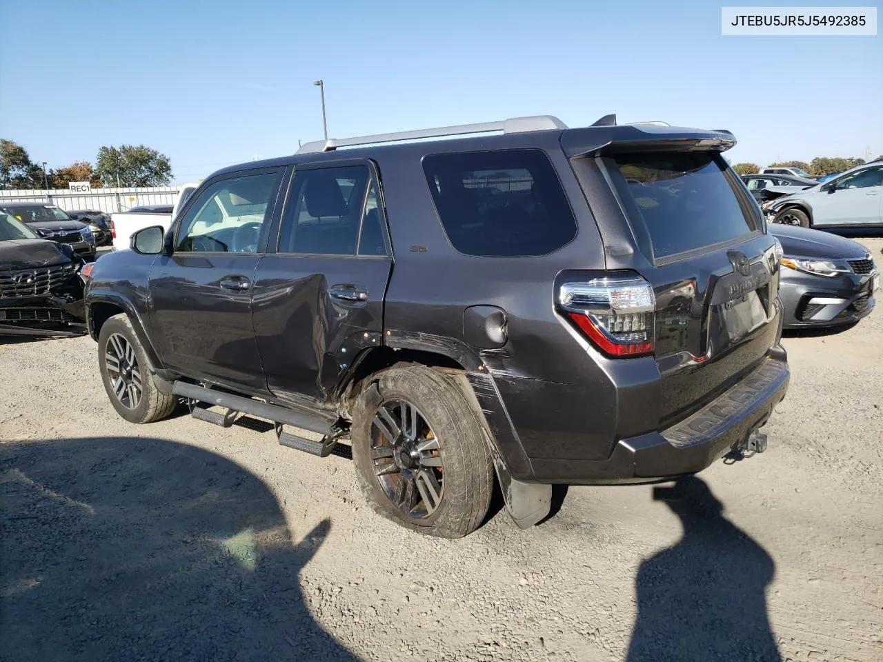 2018 Toyota 4Runner Sr5/Sr5 Premium VIN: JTEBU5JR5J5492385 Lot: 74354704