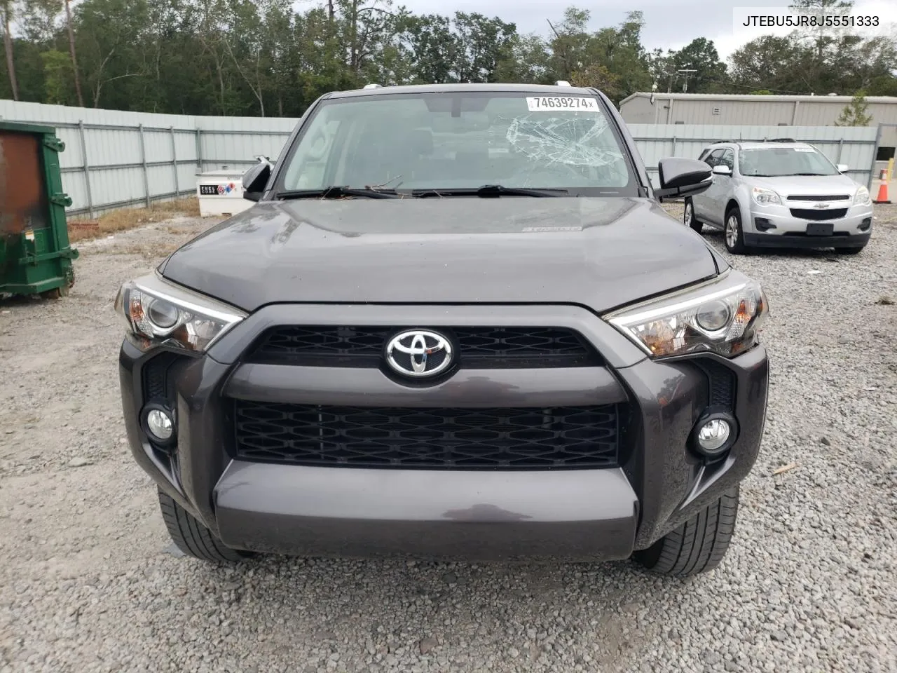 JTEBU5JR8J5551333 2018 Toyota 4Runner Sr5/Sr5 Premium