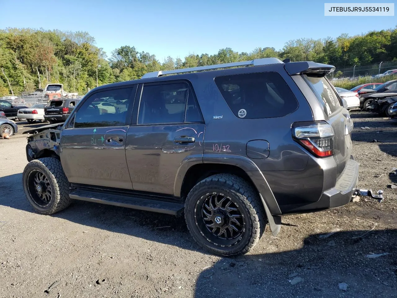 JTEBU5JR9J5534119 2018 Toyota 4Runner Sr5/Sr5 Premium