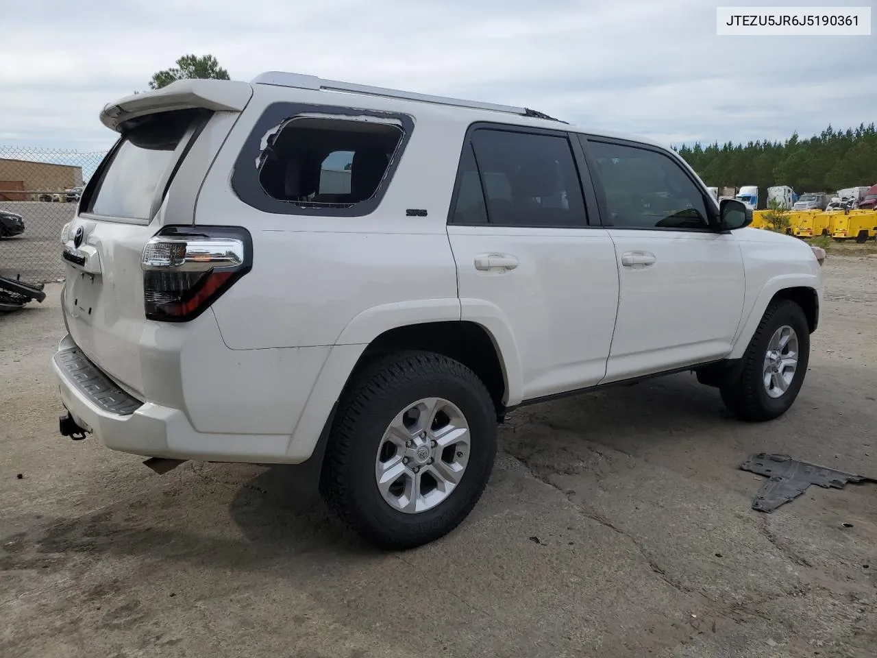 2018 Toyota 4Runner Sr5 VIN: JTEZU5JR6J5190361 Lot: 75226104