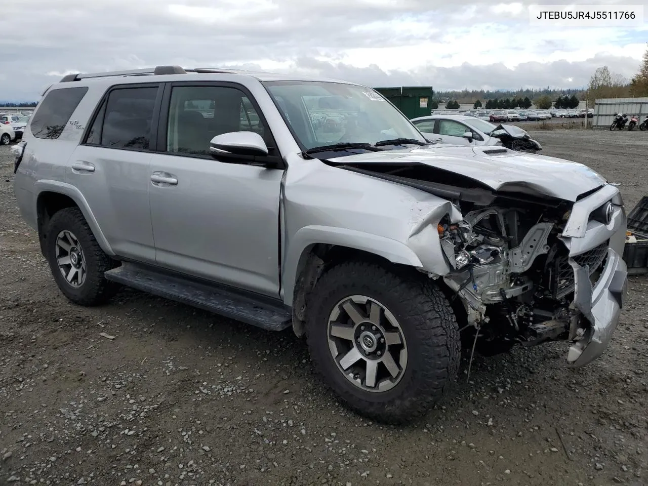 2018 Toyota 4Runner Sr5/Sr5 Premium VIN: JTEBU5JR4J5511766 Lot: 75308444