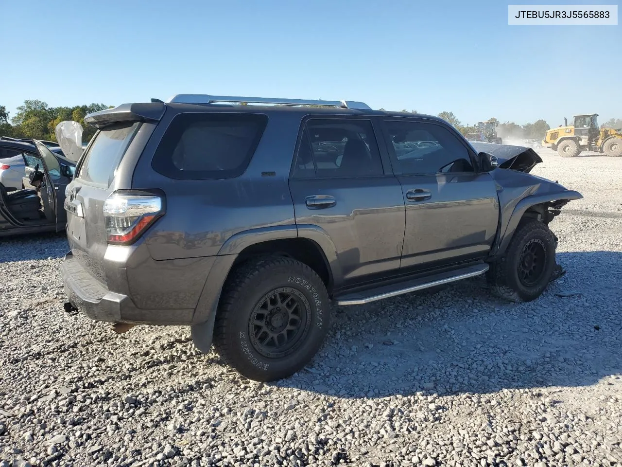 2018 Toyota 4Runner Sr5/Sr5 Premium VIN: JTEBU5JR3J5565883 Lot: 75751114