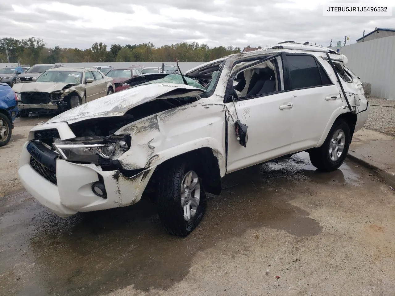 2018 Toyota 4Runner Sr5/Sr5 Premium VIN: JTEBU5JR1J5496532 Lot: 75895134