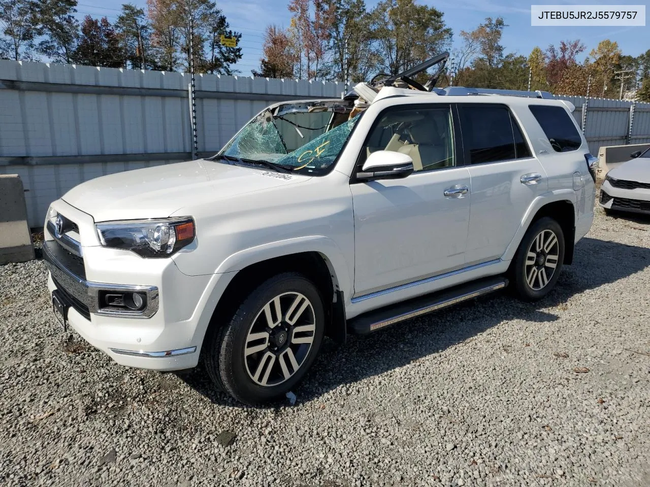 JTEBU5JR2J5579757 2018 Toyota 4Runner Sr5/Sr5 Premium