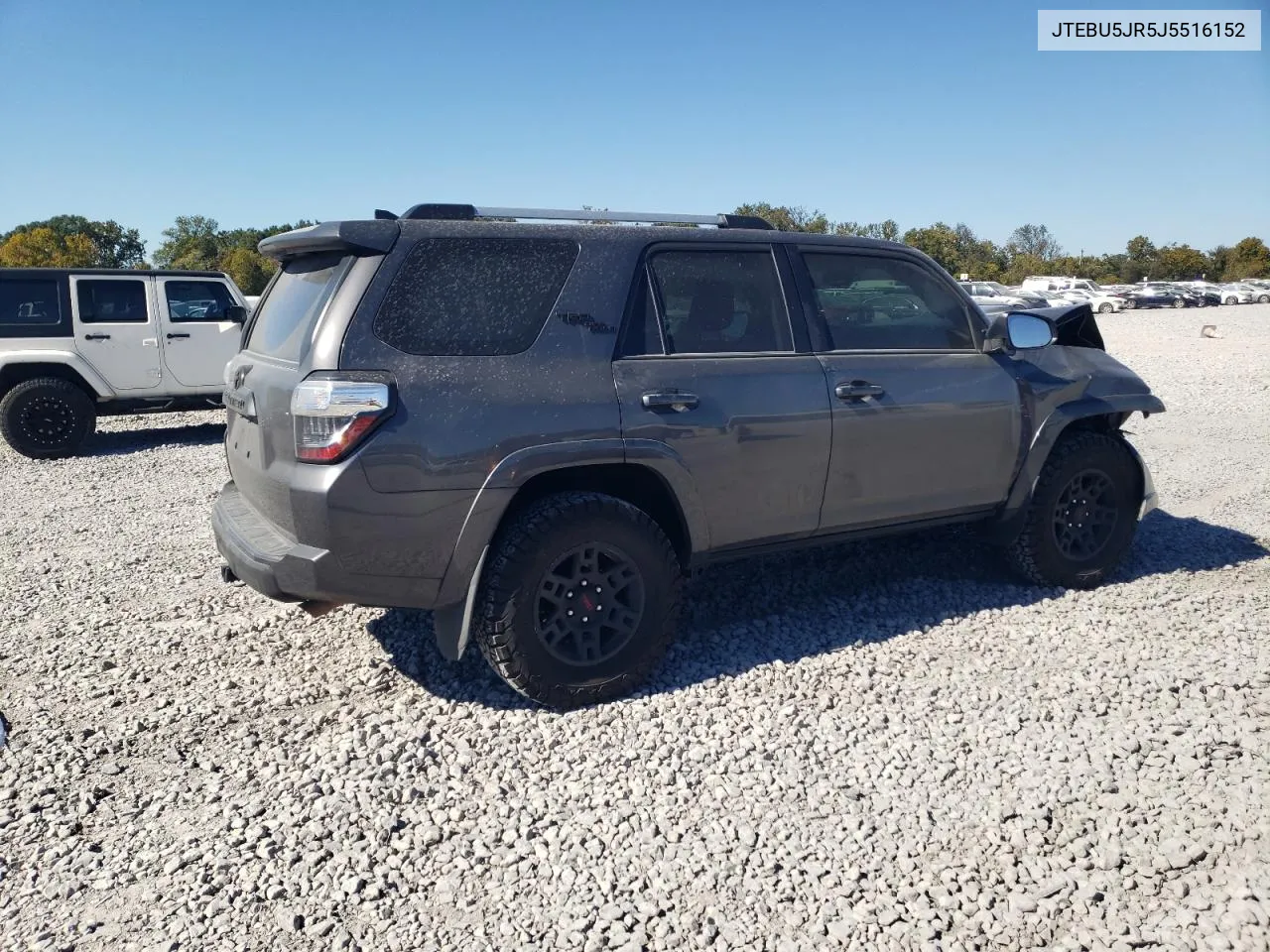 2018 Toyota 4Runner Sr5/Sr5 Premium VIN: JTEBU5JR5J5516152 Lot: 76566444