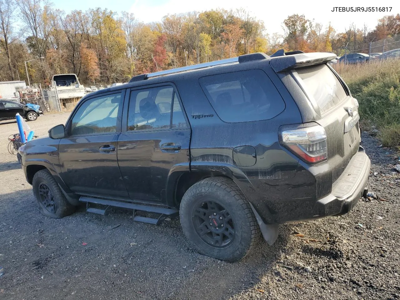 2018 Toyota 4Runner Sr5/Sr5 Premium VIN: JTEBU5JR9J5516817 Lot: 76696514