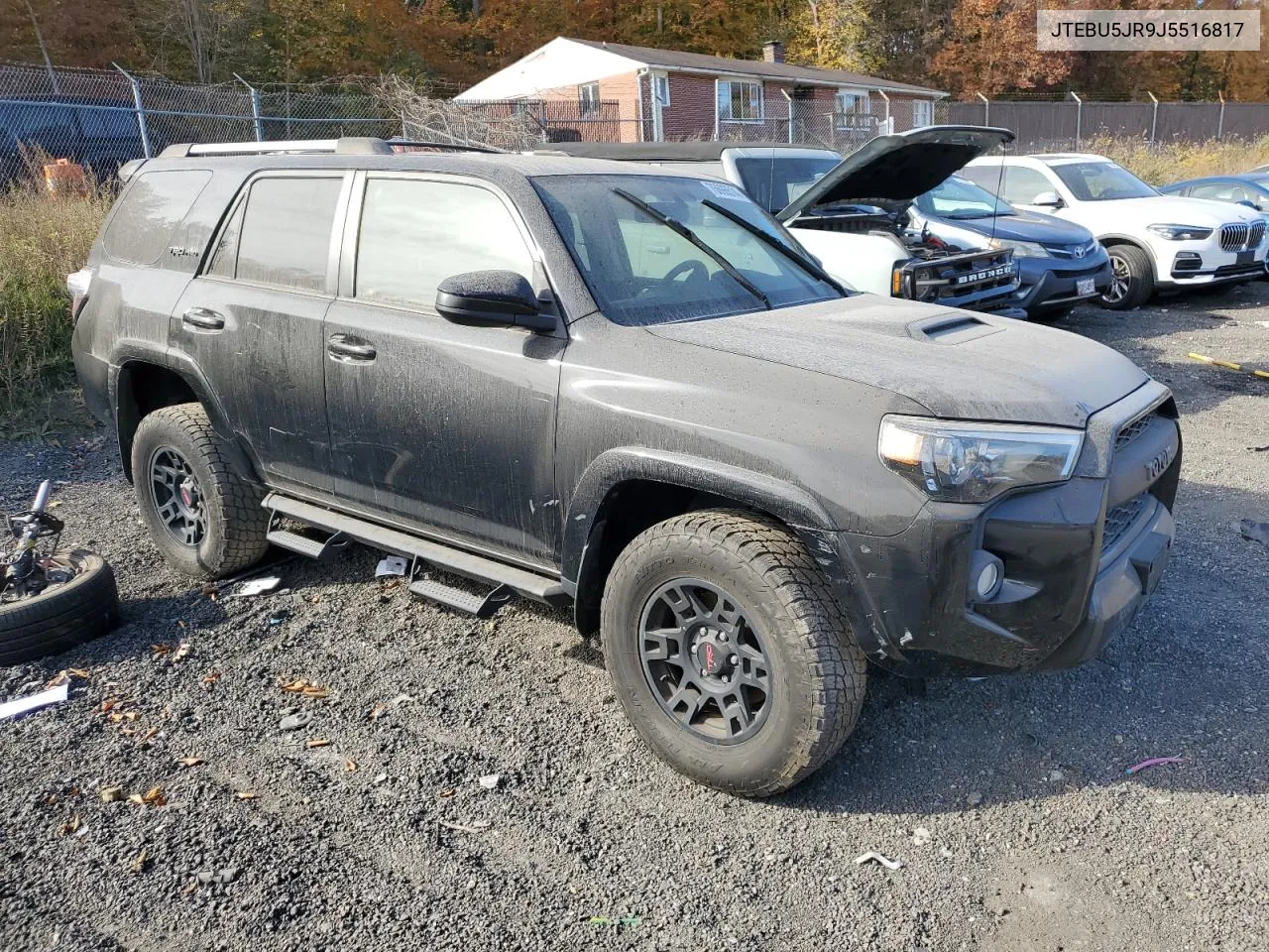 2018 Toyota 4Runner Sr5/Sr5 Premium VIN: JTEBU5JR9J5516817 Lot: 76696514