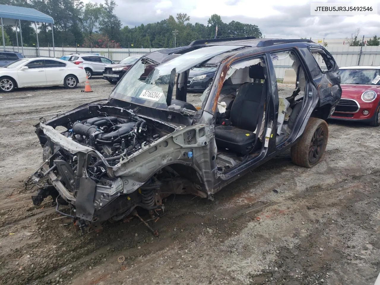 JTEBU5JR3J5492546 2018 Toyota 4Runner Sr5/Sr5 Premium