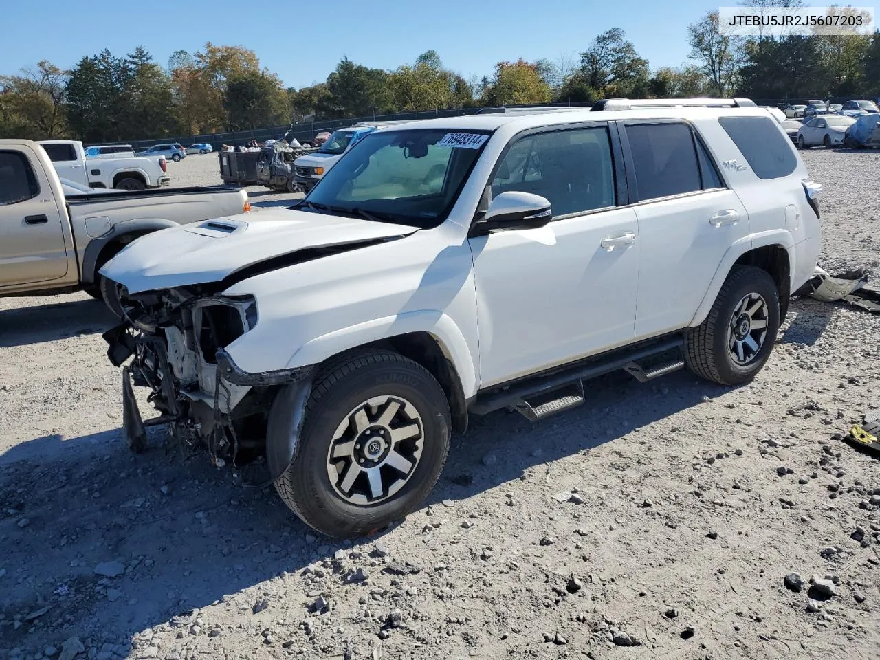 2018 Toyota 4Runner Sr5/Sr5 Premium VIN: JTEBU5JR2J5607203 Lot: 76948314