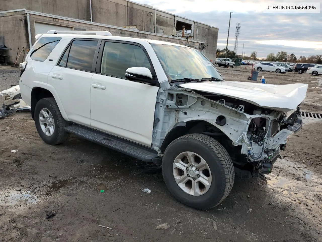 2018 Toyota 4Runner Sr5/Sr5 Premium VIN: JTEBU5JR0J5554095 Lot: 76958434