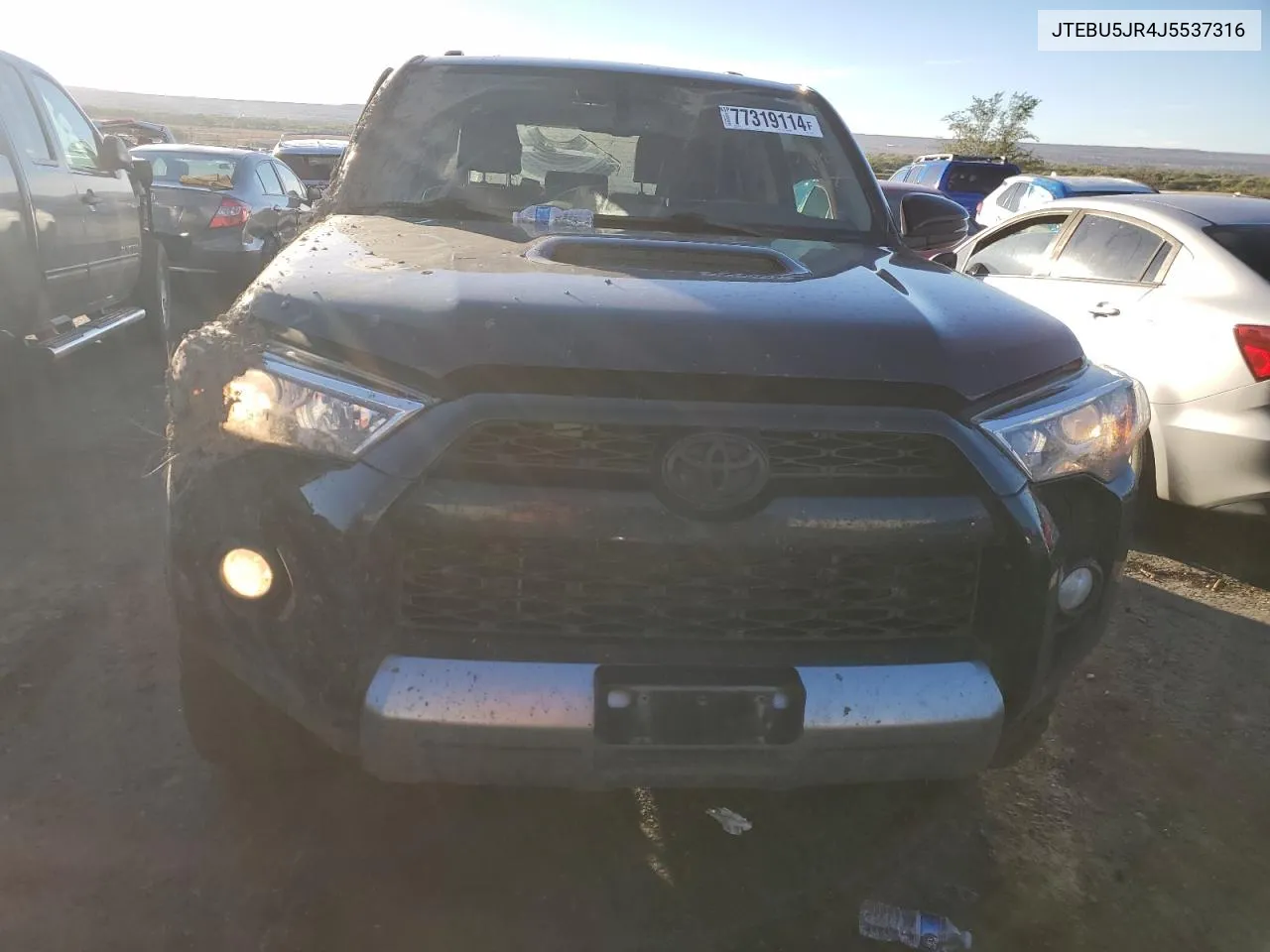 2018 Toyota 4Runner Sr5/Sr5 Premium VIN: JTEBU5JR4J5537316 Lot: 77319114